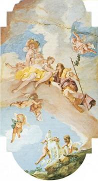 Venus and Adonis Artwork by Sebastiano Ricci