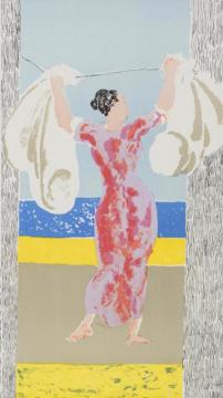 Standing Woman Artwork by Duncan Grant