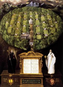 Allegory of the Camaldolese Order Artwork by El Greco