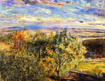 Palatinate Landscape Artwork by Max Slevogt