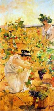 La Vendemia Artwork by Joaquin Sorolla y Bastida