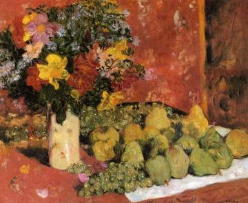 Flowers And Fruit Artwork by Louis Valtat