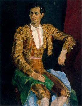 Torero En Tabaco Y Oro Artwork by Daniel Vazquez Diaz