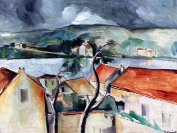 Landscape Artwork by Maurice De Vlaminck