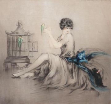 Jealousy Artwork by Louis Icart