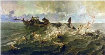 The Nereids Artwork by Joaquin Sorolla y Bastida