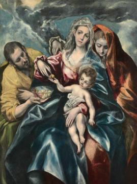 The Holy Family With St Mary Magdalen Artwork by El Greco