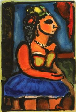 The Shooting Star Circus: Madame Louison Artwork by Georges Rouault