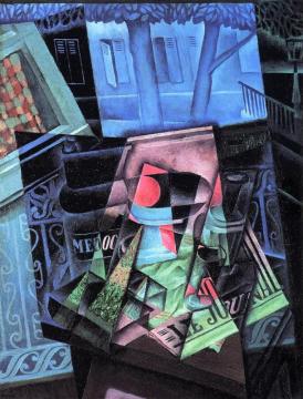 Still Life Before An Open Window Artwork by Juan Gris