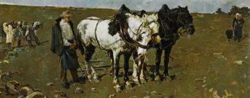 Caballos Artwork by Enrique Martinez Cubells