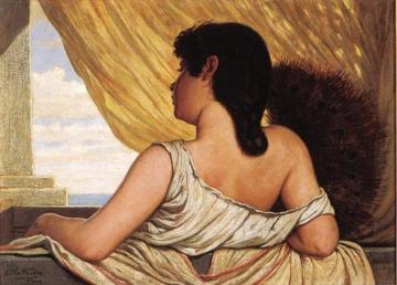 Sea Breeze Artwork by Elihu Vedder