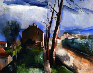 Landscape Artwork by Maurice De Vlaminck