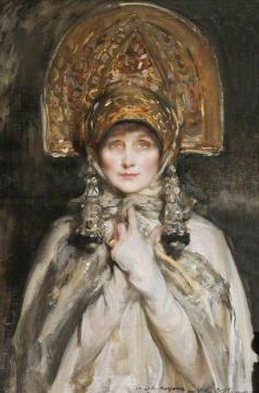 Violet Lindsay, Duchess of Rutland Artwork by Sir James Jebusa Shannon