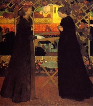 The Encounter Artwork by Maurice Denis