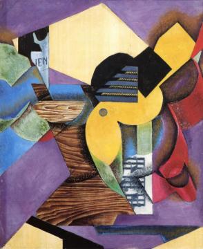 Guitar Artwork by Juan Gris