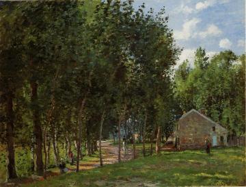The House In The Forest Artwork by Camille Pissarro