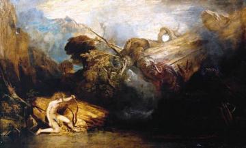 Apollo and Python Artwork by Joseph Mallord William Turner