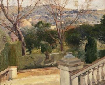 Paisaje De Barcelona Artwork by Eliseo Meifren i Roig