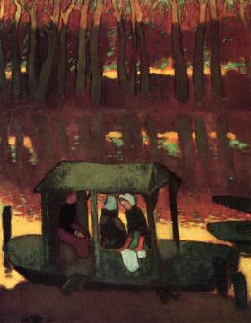 Remembrance Of Evening Artwork by Maurice Denis