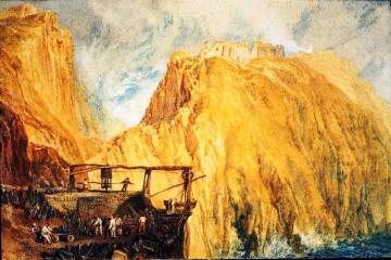 Tintagel Castle, Cornwall Artwork by Joseph Mallord William Turner