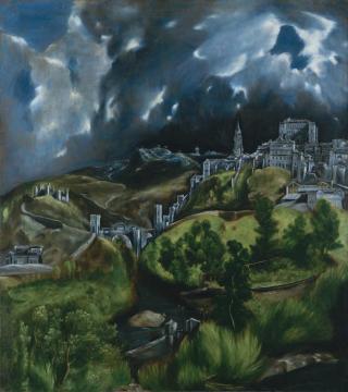 A View Of Toledo Artwork by El Greco
