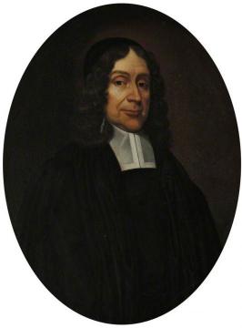 Ralph Bathurst, President of Trinity College and Dean of Wells Artwork by Sir Godfrey Kneller