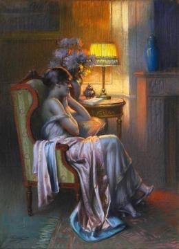 Le Repos Artwork by Delphin Enjolras