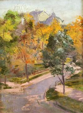 View Of The Civic Theatre Artwork by Stanislaw Wyspianski