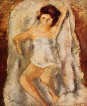 Little Lysis Artwork by Jules Pascin