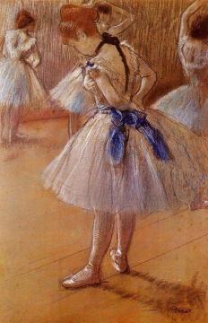 The Dance Studio Artwork by Edgar Degas