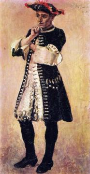 Foreigner Artwork by Vasili Ivanovich Surikov