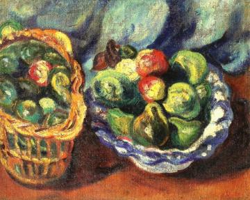 Baskets Of Fruit Artwork by Louis Valtat