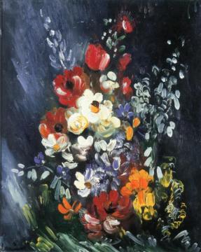 Bouquet Of Flowers Artwork by Maurice De Vlaminck
