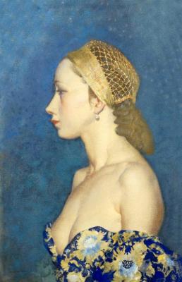 Costanza Artwork by Sir William Russell Flint