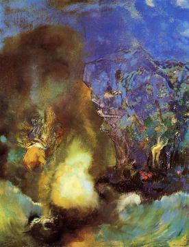 Roger and Angelica Artwork by Odilon Redon