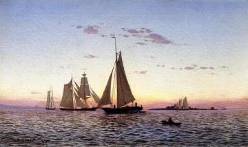 Lower New York Bay Artwork by Warren W. Sheppard