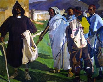Typical Sorianos Artwork by Joaquin Sorolla y Bastida