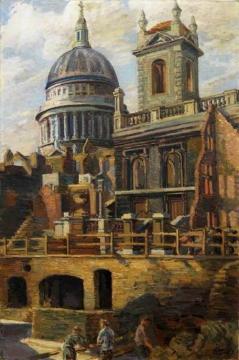 St Paul's Artwork by Duncan Grant