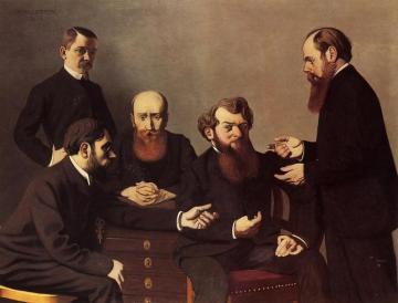 The Five Painters Artwork by Felix Vallotton