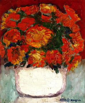 Flowers Artwork by Kees Van Dongen