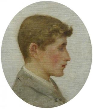 Portrait Of A Youth Artwork by Henry Scott Tuke