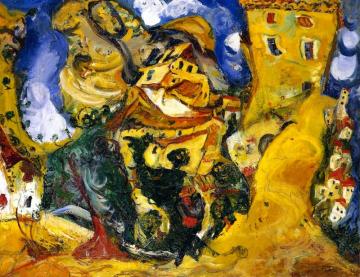 Landscape At Cagnes (la Gaude) Artwork by Chaim Soutine