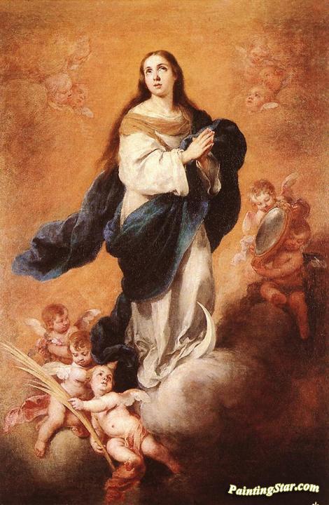 Immaculate Conception Artwork by Bartolomé Esteban Murillo