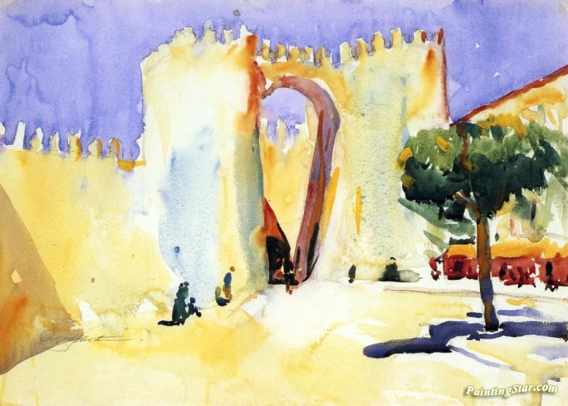 Avila Artwork by Charles W. Hawthorne