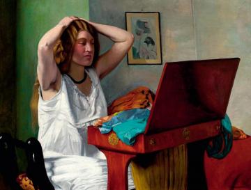 Coquetterie Artwork by Felix Vallotton