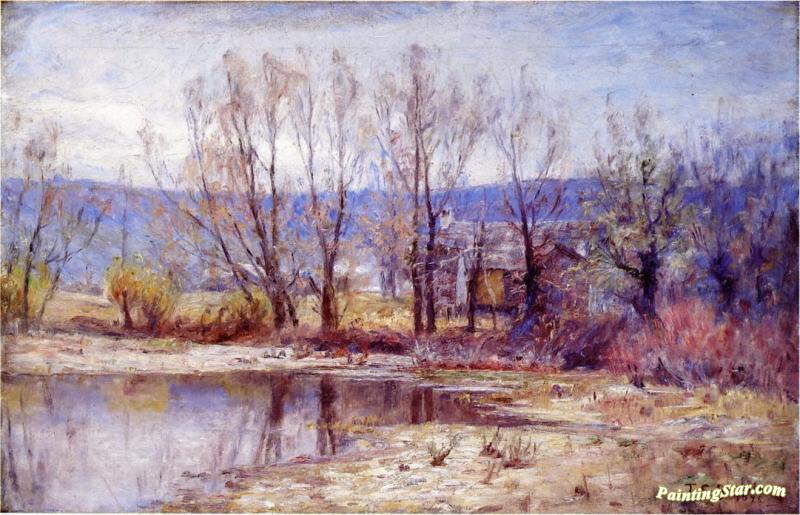 The Whitewater Valley Artwork by Theodore Clement Steele