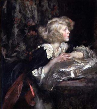 Portrait of Lady Diana Manners Artwork by Sir James Jebusa Shannon