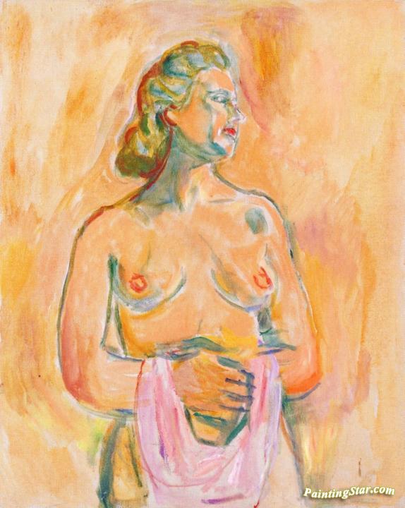 Female Nude Artwork by Edvard Munch
