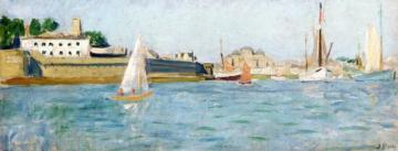 The Port Of Concarneau Artwork by Jean Puy