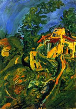 Landscape At Cagnes Artwork by Chaim Soutine